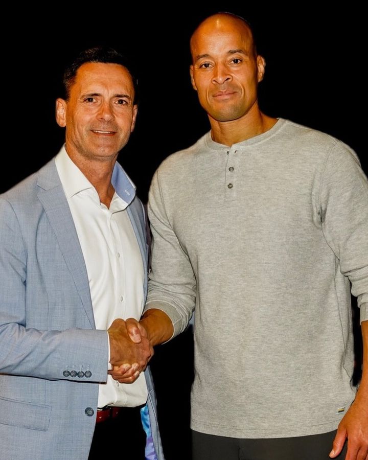 Scott Anthony with David Goggins