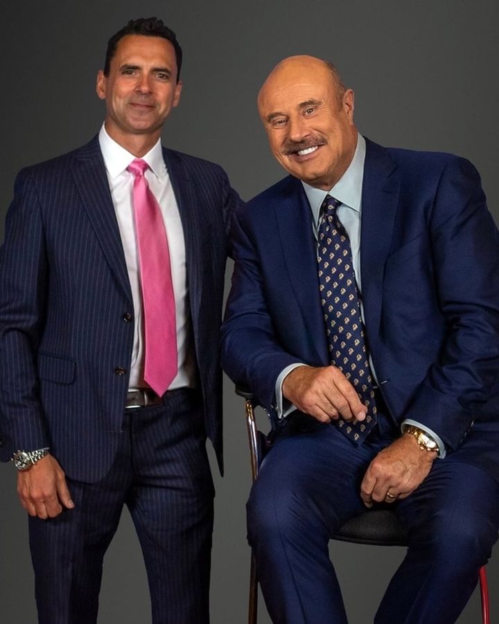 Scott Anthony with Dr Phil